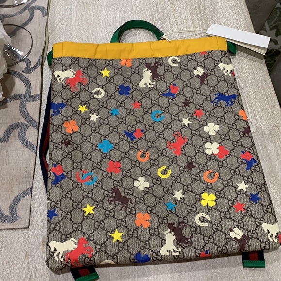 GUCCI Kids Tote Backpack - Picture 5 of 8